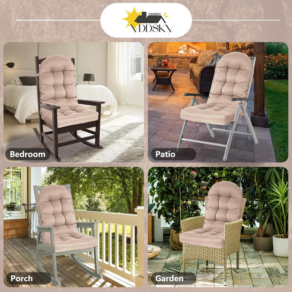 Yddsky Adirondack Chair Cushion, Rocking Cushions 44x19.4x4 inch, High Back P...