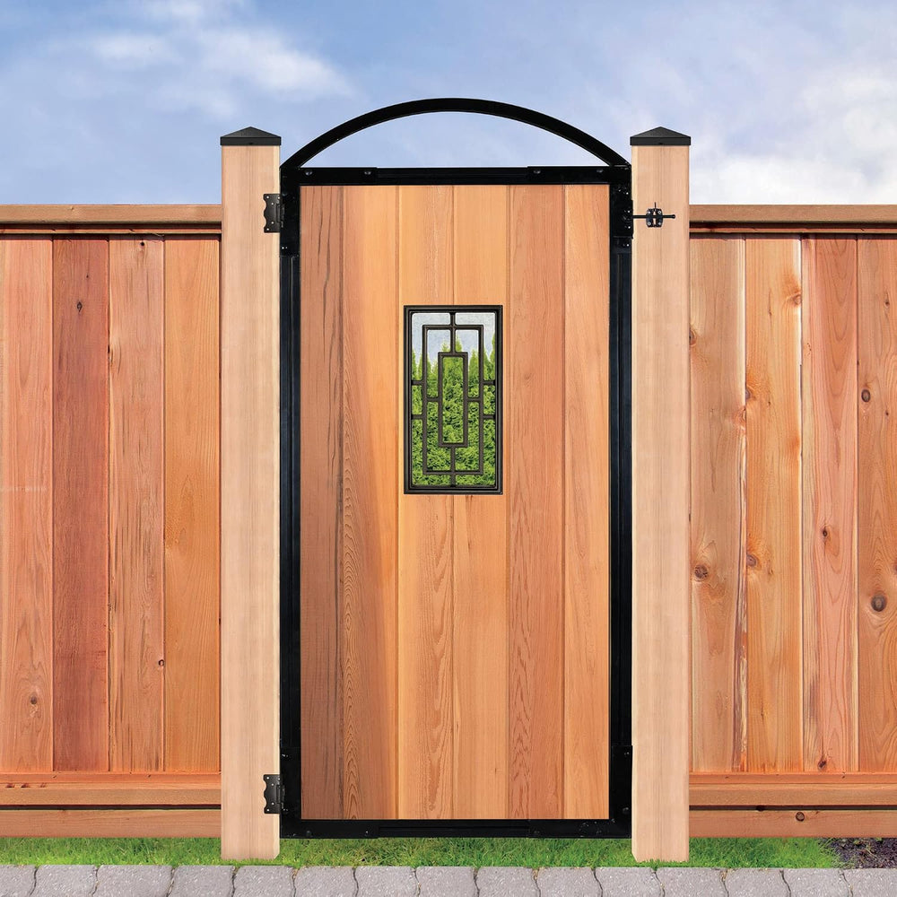 Nuvo Iron Decorative Insert for Fencing, Gates, Home, Garden - Rectangular, 9...