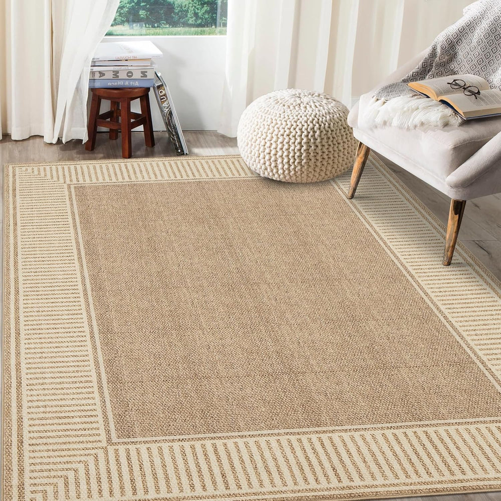 GarveeHome 9x12 Area Rug for Living Room Large Washable Bedroom Rug
