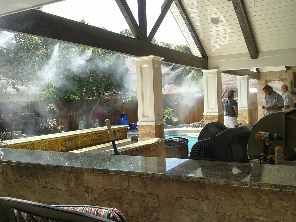 Patio Misting Kit Assembly - Make your own Misting System - Easy to build and...