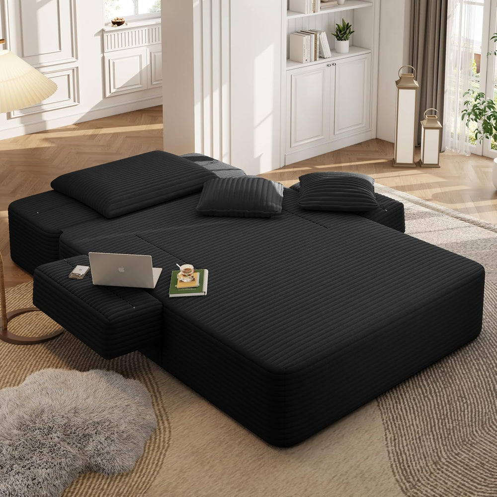 Avenix 70" Oversized Boneless Chaise Lounge Chair Indoor, Comfy Oversize...