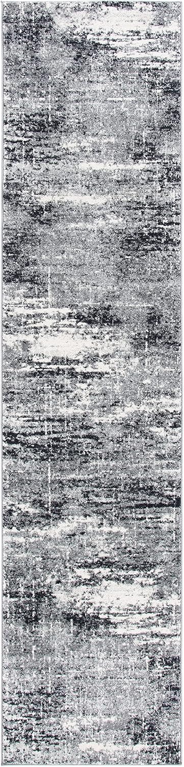 SAFAVIEH Evoke Collection Runner Rug - 2'2" x 11', Ivory & D...