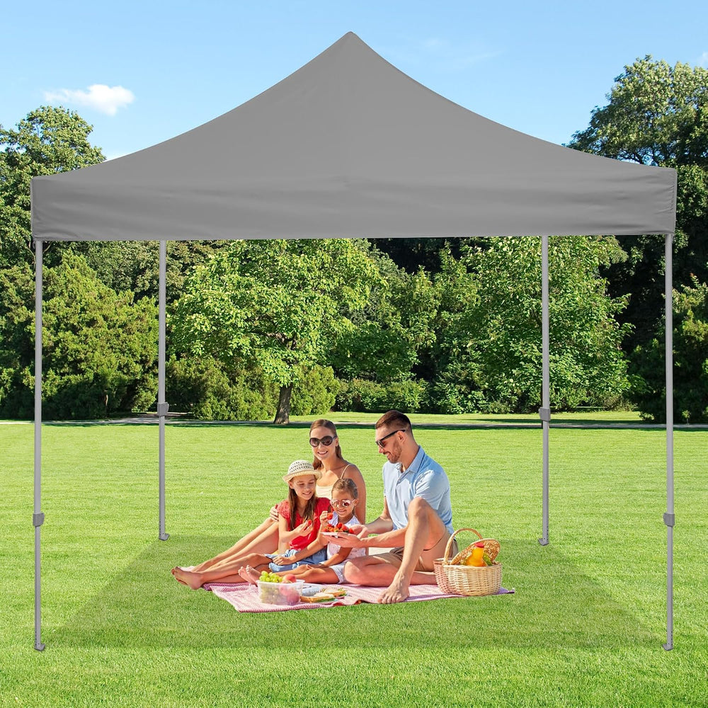 10x10 Canopy Replacement Top,Pop Up Tent Cover for Straight Leg Frame