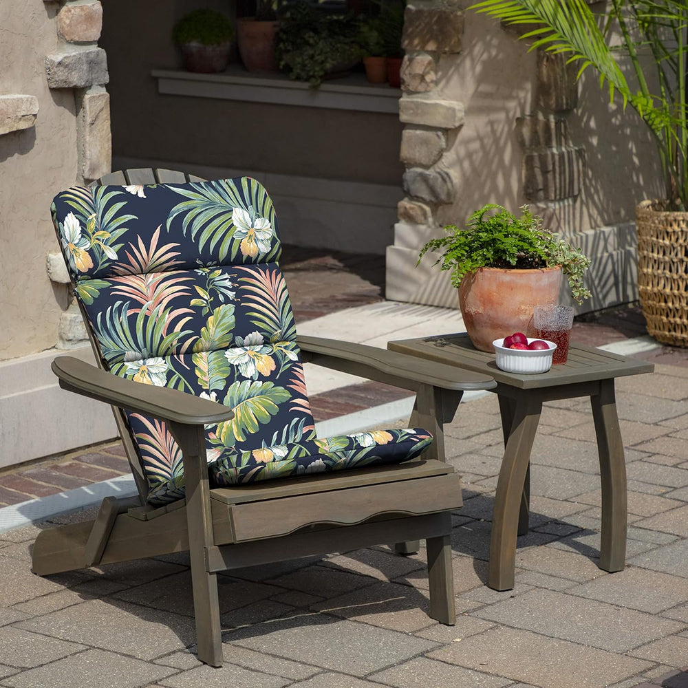 Arden Outdoor Adirondack or Rocking Chair Cushion, 20 x 17, Rain-Proof, Fade ...