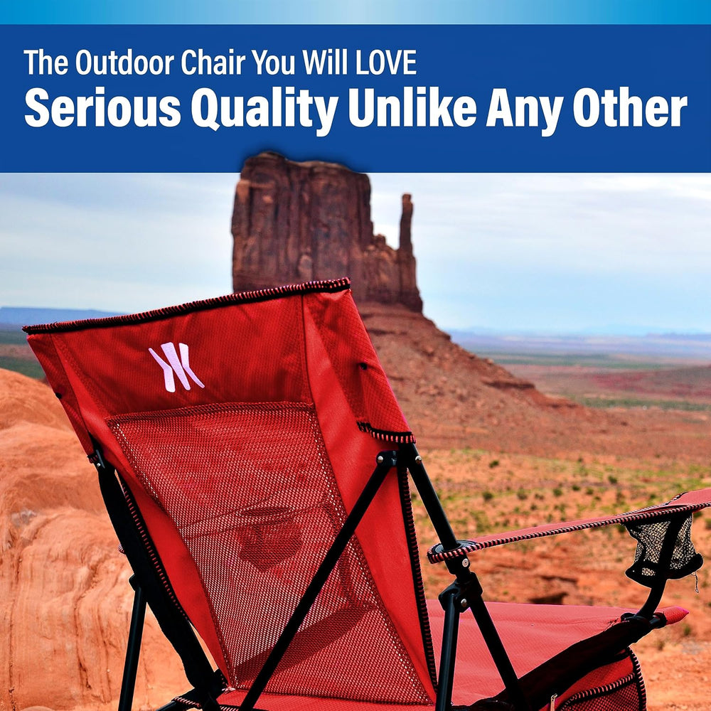 Kijaro Dual Lock Portable Camping Chairs - Versatile Folding Chair, Sports Ch...