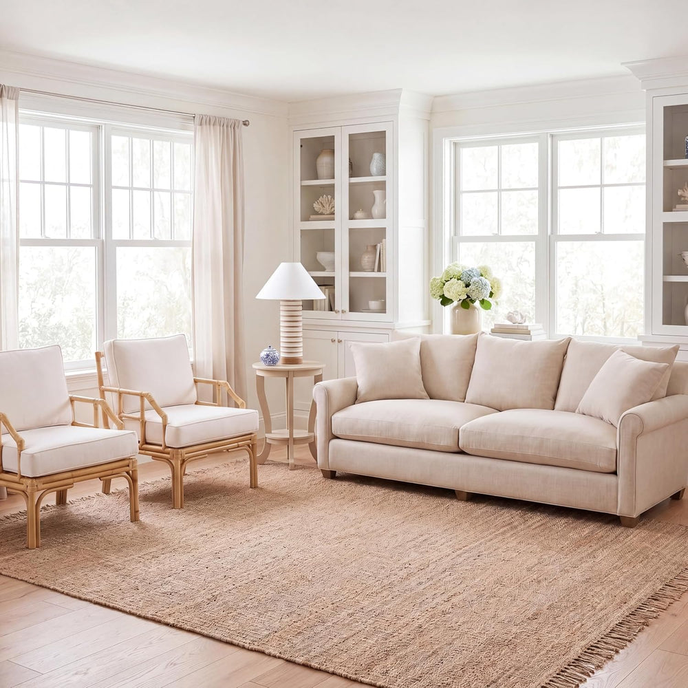 SAFAVIEH Natural Fiber Collection Area Rug - 9' x 12', Natural, Handm...