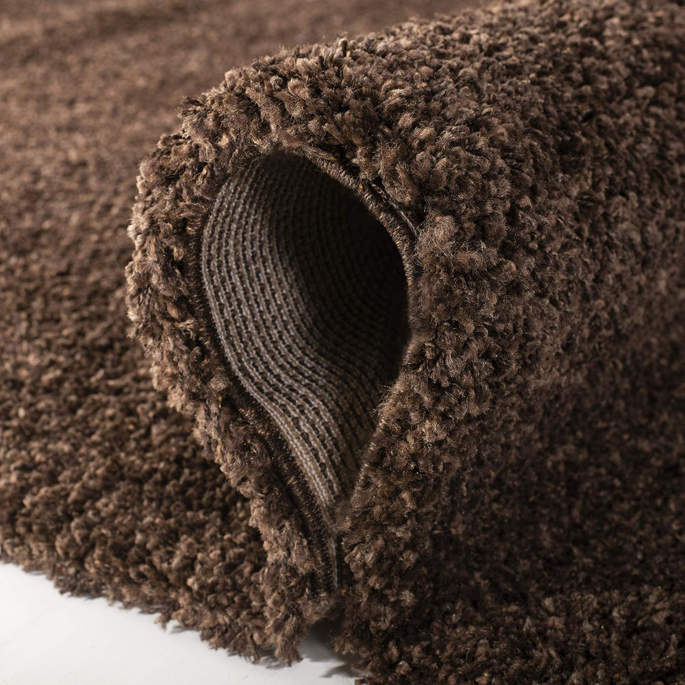 SAFAVIEH Area Rug 11x15 - California Shag Collection - Large - Brown, Non-She...