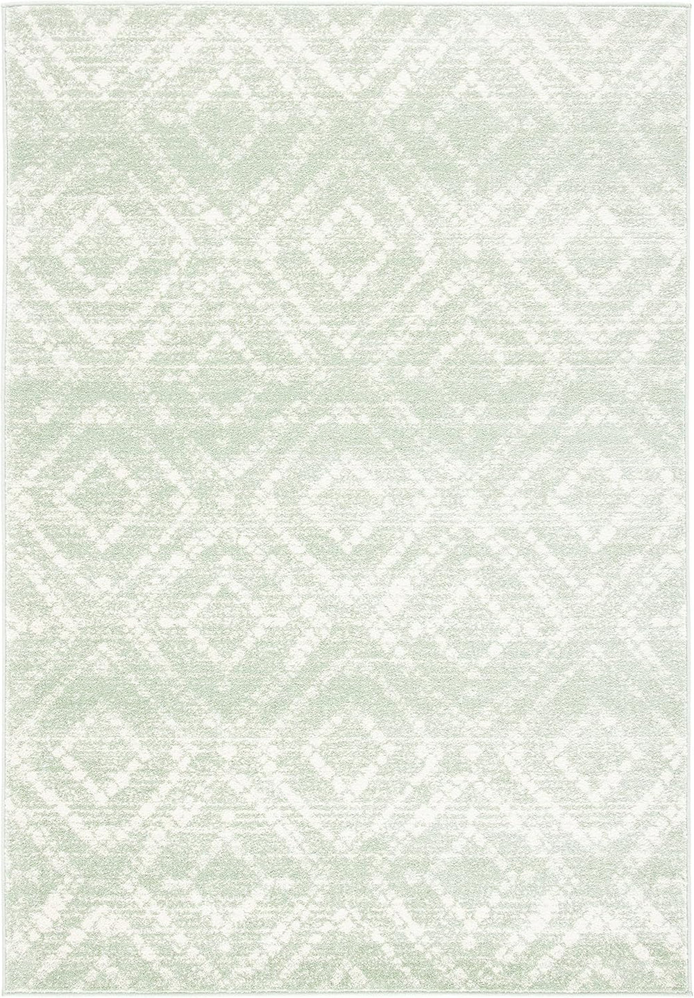 SAFAVIEH Adirondack Collection Area Rug - 6' x 9', Green & Ivory,...