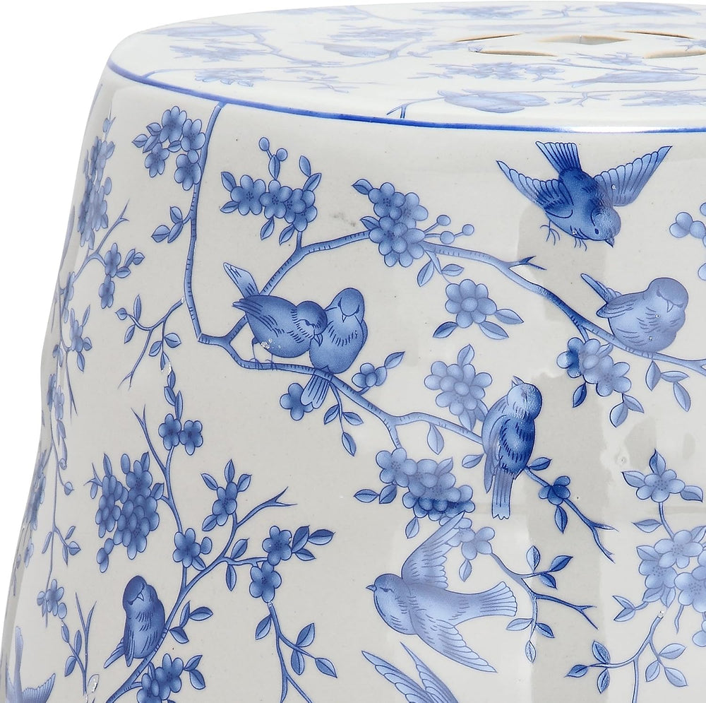 Safavieh ACS4514A Safavieh Castle Gardens Collection Glazed Ceramic Birds Gar...