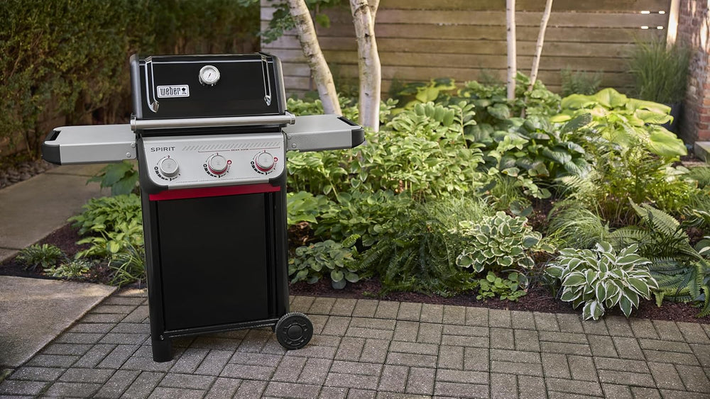 Weber® Spirit® E-325 Gas Grill, Outdoor Cooking, Natural Gas Grill, Black