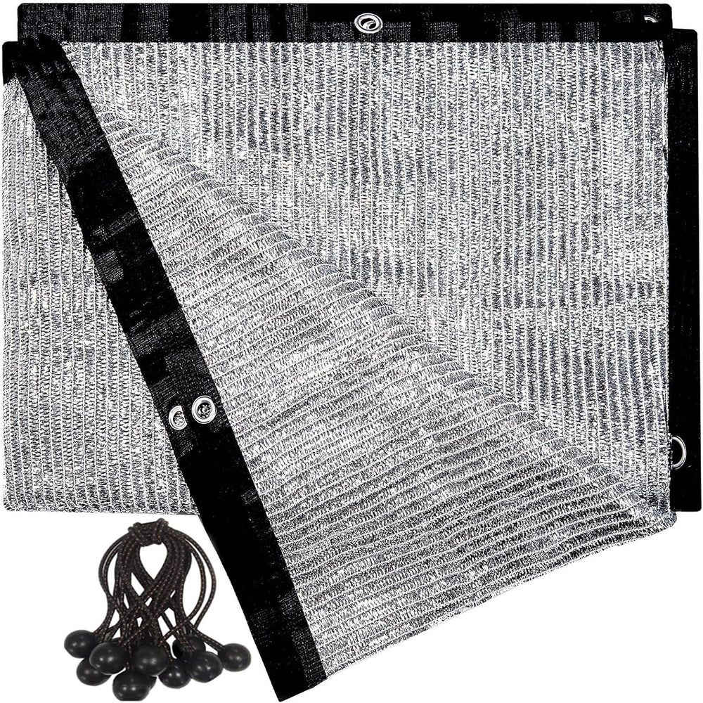 70% Reflective Aluminum Shade Cloth, Silver, 10 x 14 FT