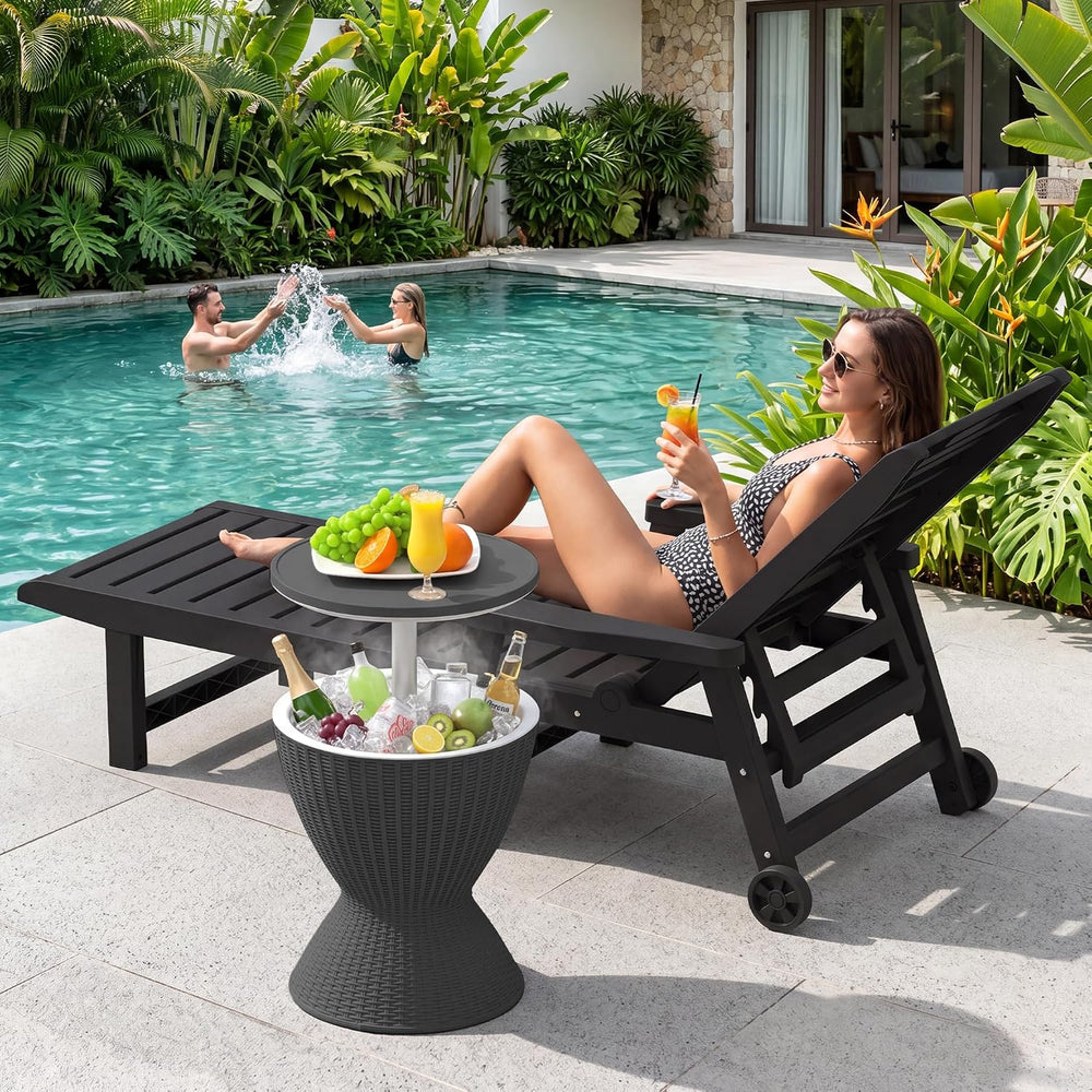 EFU Cooler Tables, 10 Gallon Cooler Bar Tables, Keeps Cold 12H