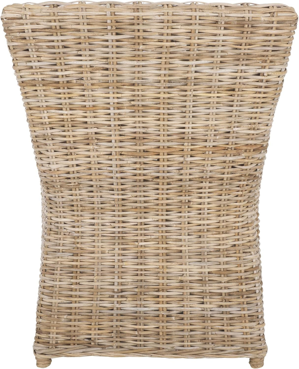Safavieh Home Collection Ventura Brown and White Washed Arm Chair