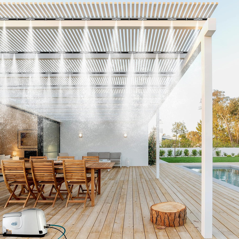 Patio Misters Pro - Ultra Fine Water Mister - Cooling Mist System for Midsize...