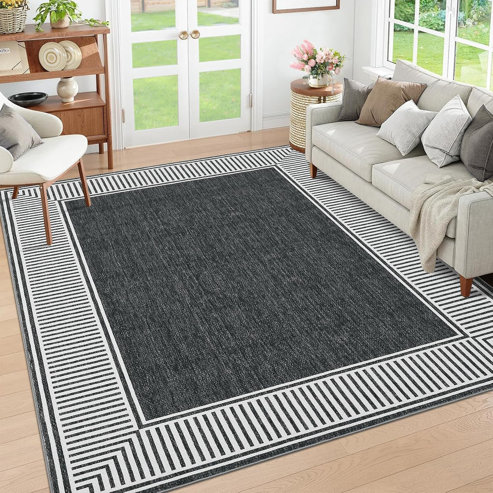 GarveeHome Washable Rug 5x7 for Bedroom Large Non Slip Living Room Rugs
