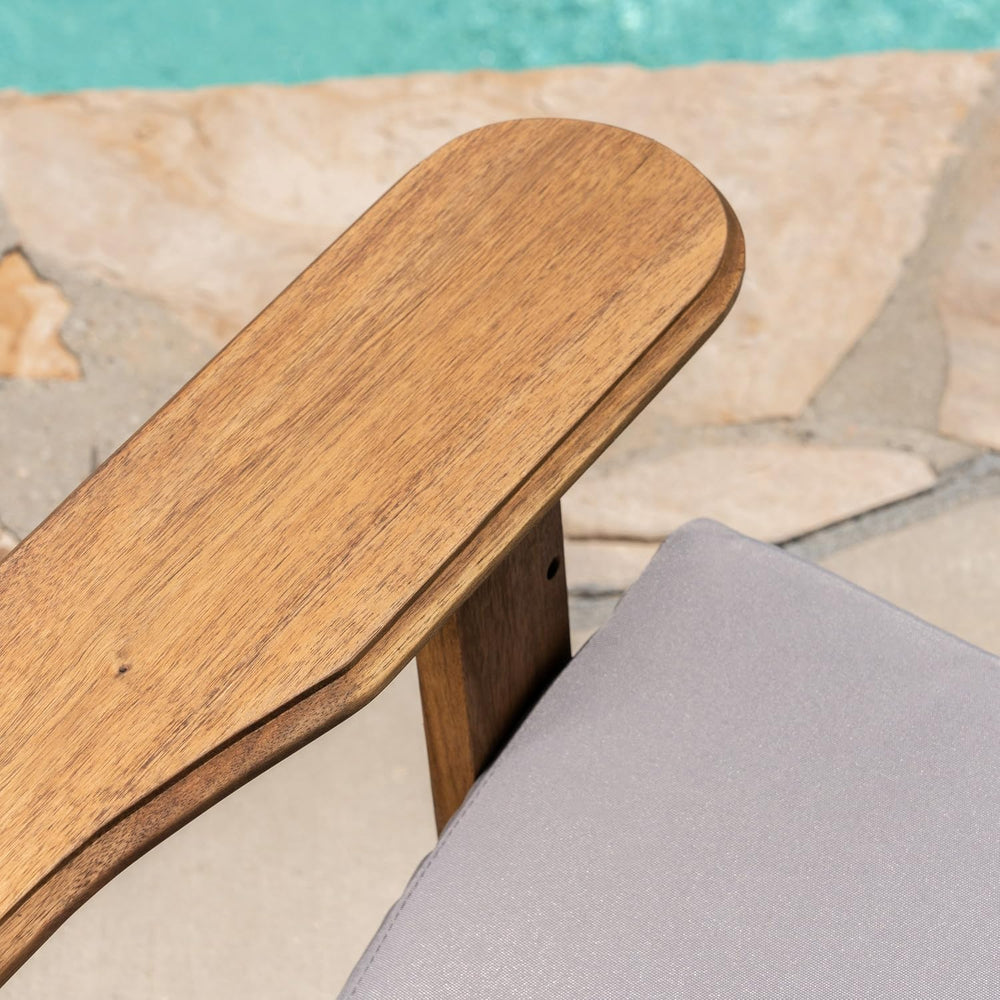 Christopher Knight Home Amenda Outdoor Acacia Wood Folding Adirondack Chairs ...