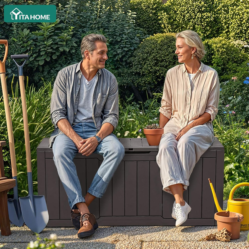 YITAHOME 80 Gallon Outdoor Storage Box