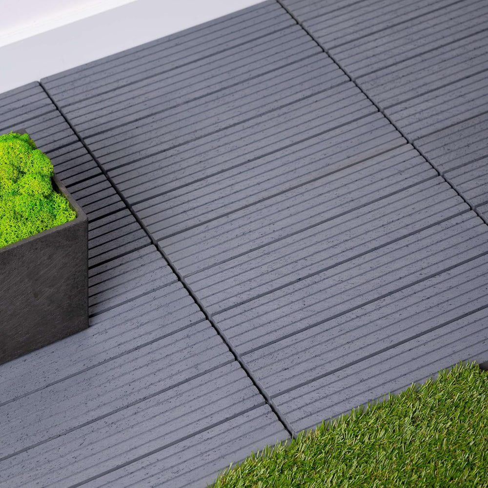 Nicoman Garden Decking Tiles Cosmopolitan Patio, Terrace, Hot Tub Deck Tiles ...