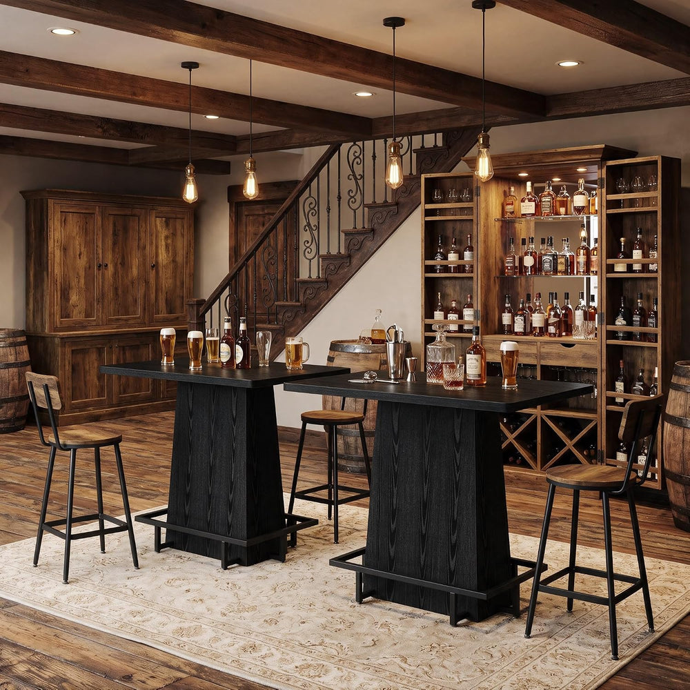 Tribesigns 47" Bar Table, Set of 2