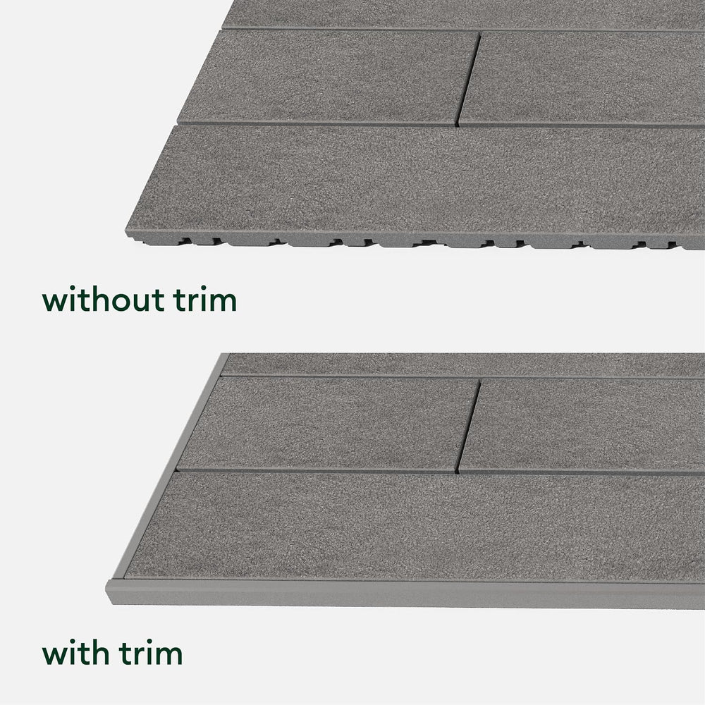 Veradek Flooring Series Plank Deck Tiles Trim