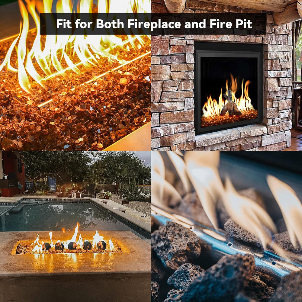 Skyflame 24" x 6" Rectangular Gas Fire Pit H-Burner