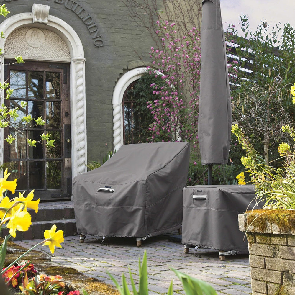 Classic Accessories Ravenna Water-Resistant 88 Inch Rectangular/Oval Patio Ta...
