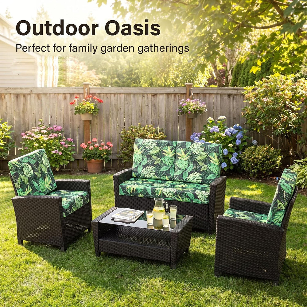 Outdoor Cushion Covers Stretch Replacement Patio Cushion Cover