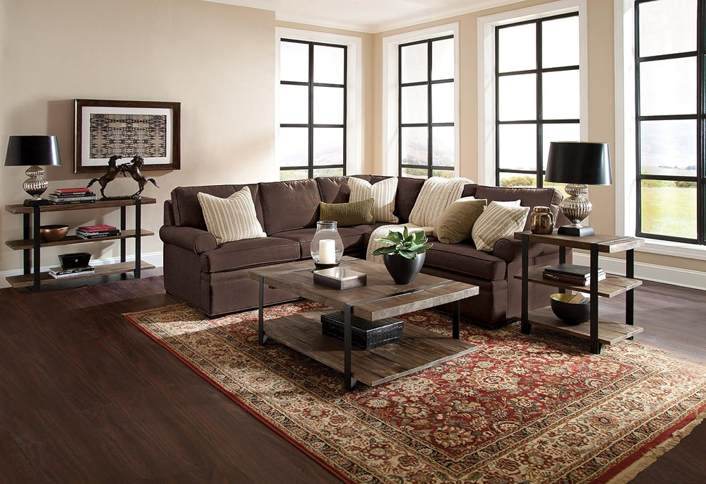 Alaterre Furniture Modesto 48-Inch Reclaimed Wood Coffee Table, Rustic Natura...