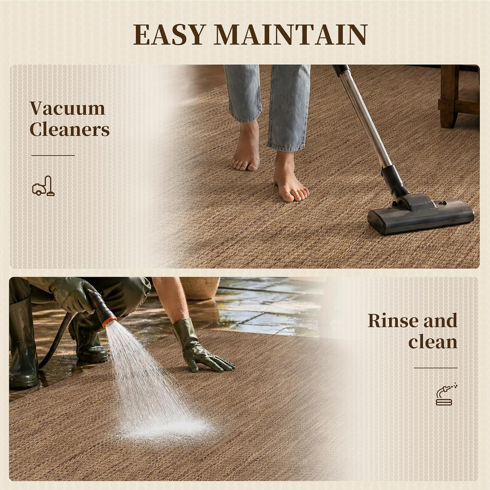 PADOOR-Outdoor Rug-Patio Rug 5x7 ft Polypropylene Indoor Outdoor Rugs Outdoor...