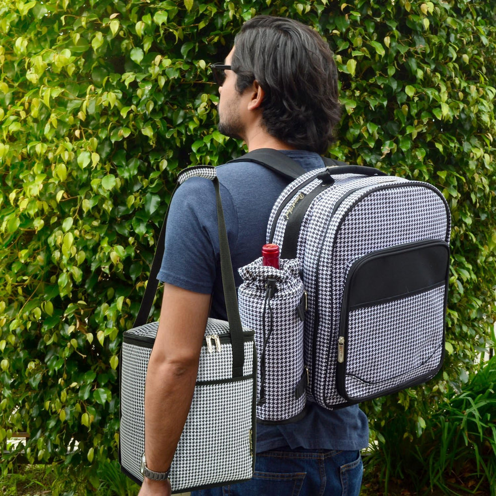 Picnic at Ascot Original Equipped Backpack for 4 with Blanket - Extra Bonus C...