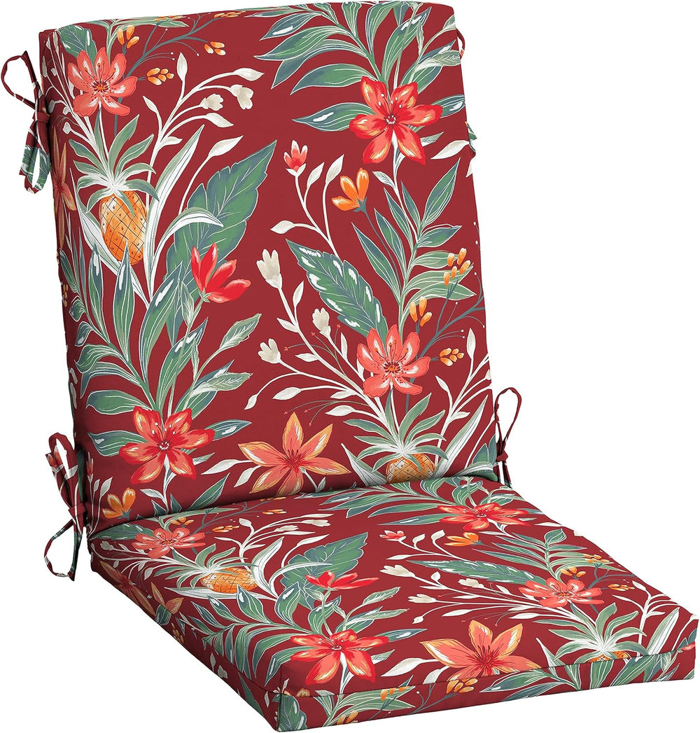 Arden earthFIBER Outdoor Dining Chair Cushion, 20 x 20, Rain-Proof, Fade Resi...
