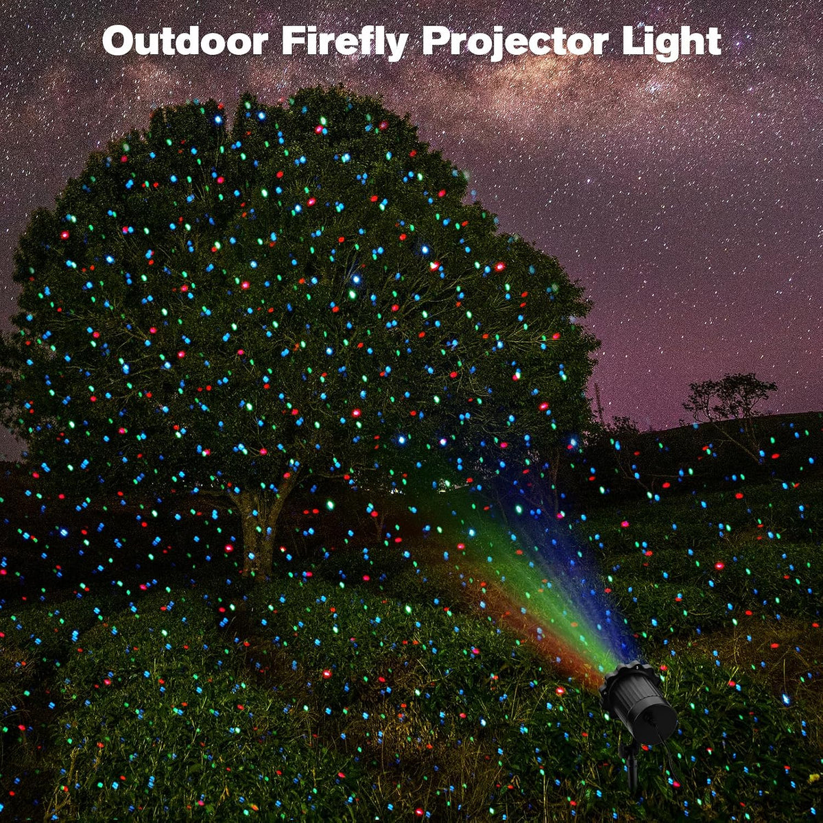 Laser Christmas Projector Lights Outdoor, 3 Colors RGB Christmas Laser Lights Outdoor Waterproof Holiday Projector Halloween Christmas Decorations Indoor Outdoor Landscape Lights for Home Garden Yard
