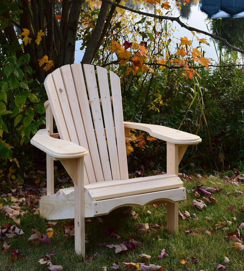 Bc201p Bear Chair - Pine Adirondack Chair Kit - Unassembled