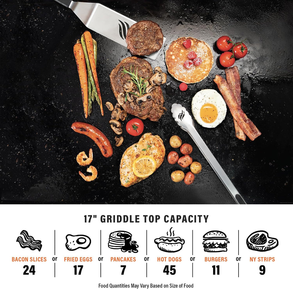 Blackstone® 1814 Propane Gas Griddle, 17 Inch, Black