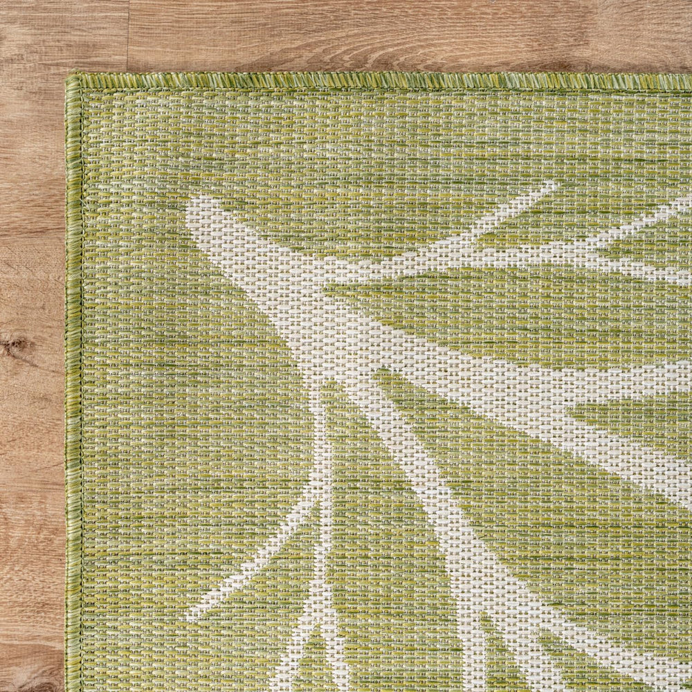 Washable Indoor Outdoor Rug 5x7 Modern Area Rugs Branch Pattern Non Shedding ...