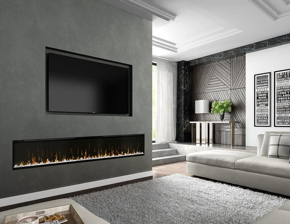 Dimplex IgniteXL 100" Built-in Linear Electric Fireplace (Model: XLF100)...