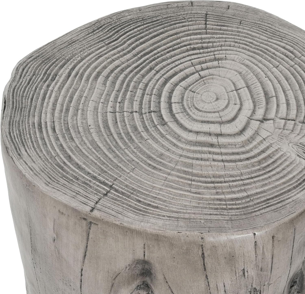Christopher Knight Home Pawn 17" H MGO Outdoor Side Table with Tree-Stum...