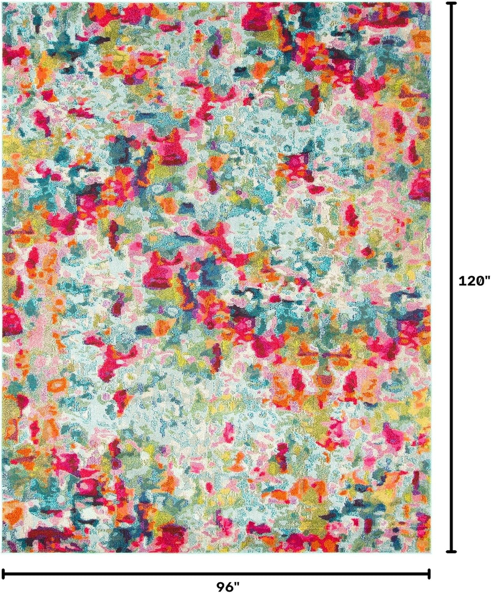 Unique Loom Chromatic Collection Area Rug - Champagne (8' x 10' Recta...