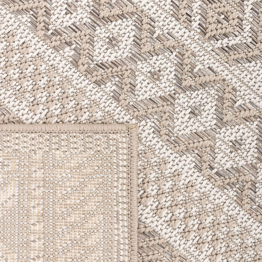 Paco Home Outdoor Rug for Patio or Balcony Modern flatweave Boho Ornaments in...