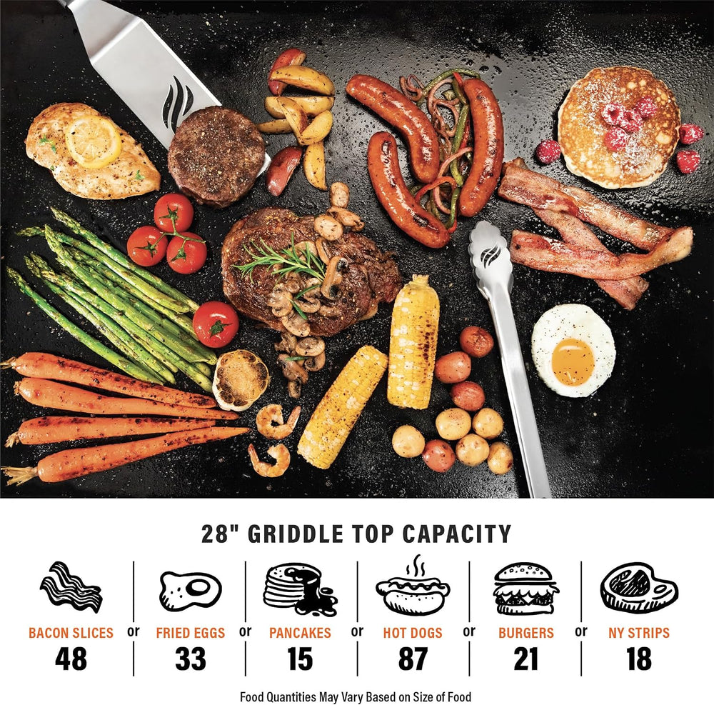 Blackstone® 1517 Original 28" Omnivore Griddle, Black