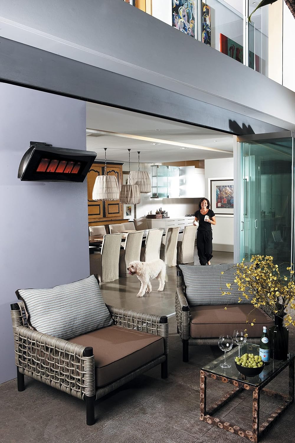Bromic Platinum Smart Heat 11000W Gas Patio Heater - Natural Gas (NG), 500 Se...
