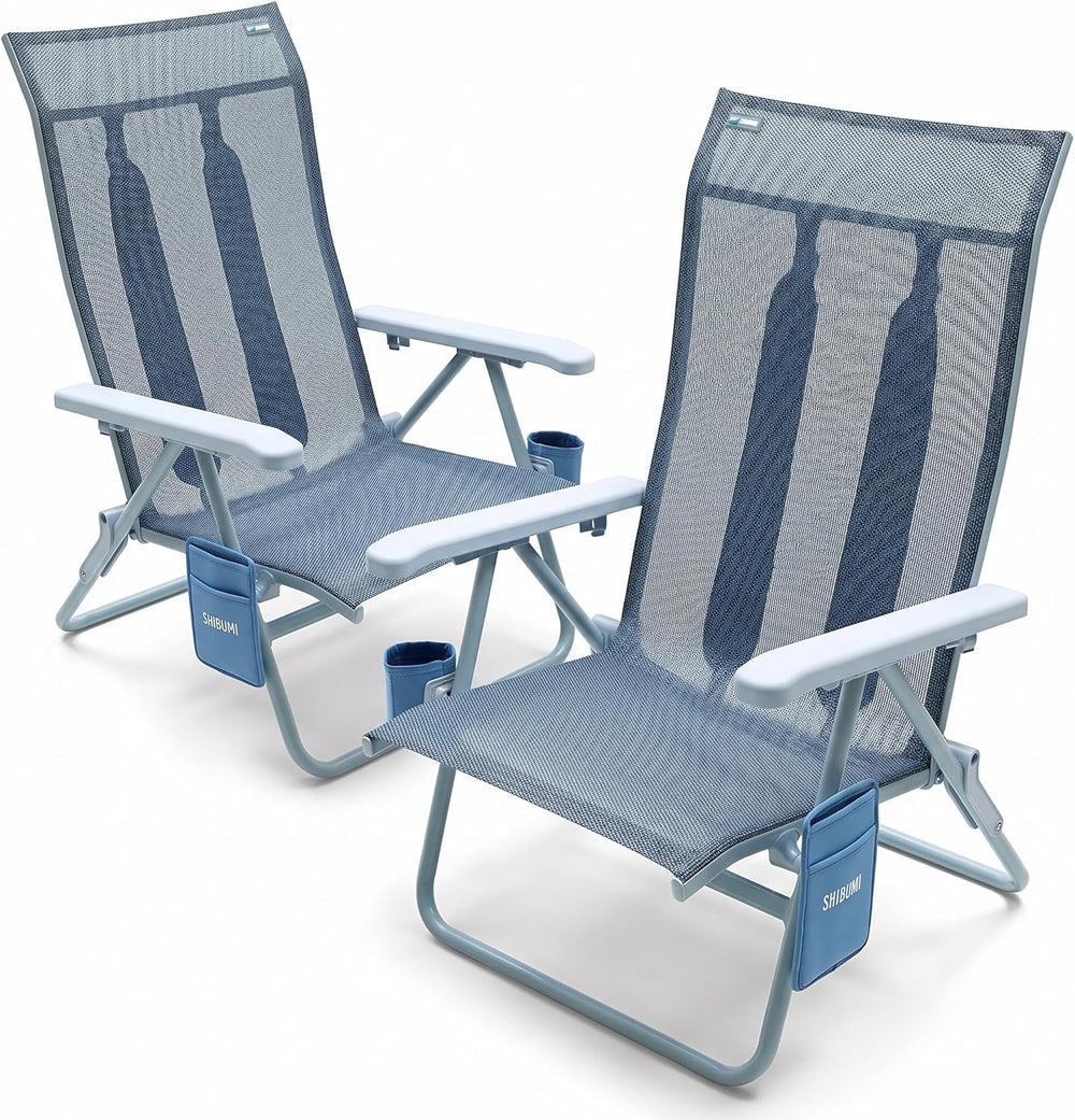 Shibumi Shade | Portable Beach Chair for Adults | Anti-Rust Marine Grade Fram...
