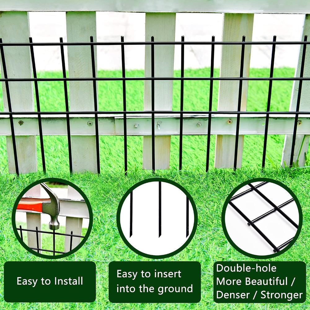Animal Barrier Fence No Dig, 30FTx15IN Underground Dog Barrier Fence