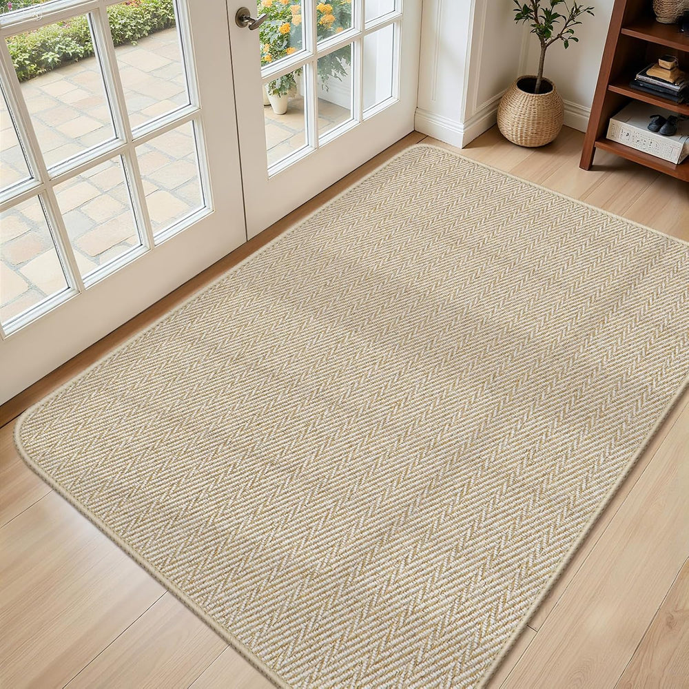 Ultra Thin Door Mat Indoor Entrance 36"x59", Low-Profile Indoor Doo...