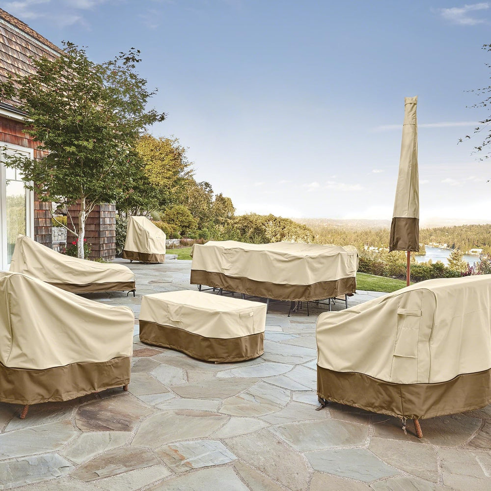 Classic Accessories Veranda Water-Resistant 32 Inch Square Stand-Up Patio Hea...