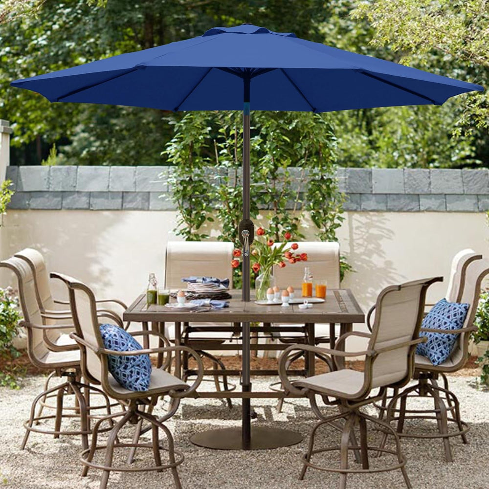 Blissun 9' Outdoor Patio Umbrella, Outdoor Table Umbrella, Yard Umbrella,...