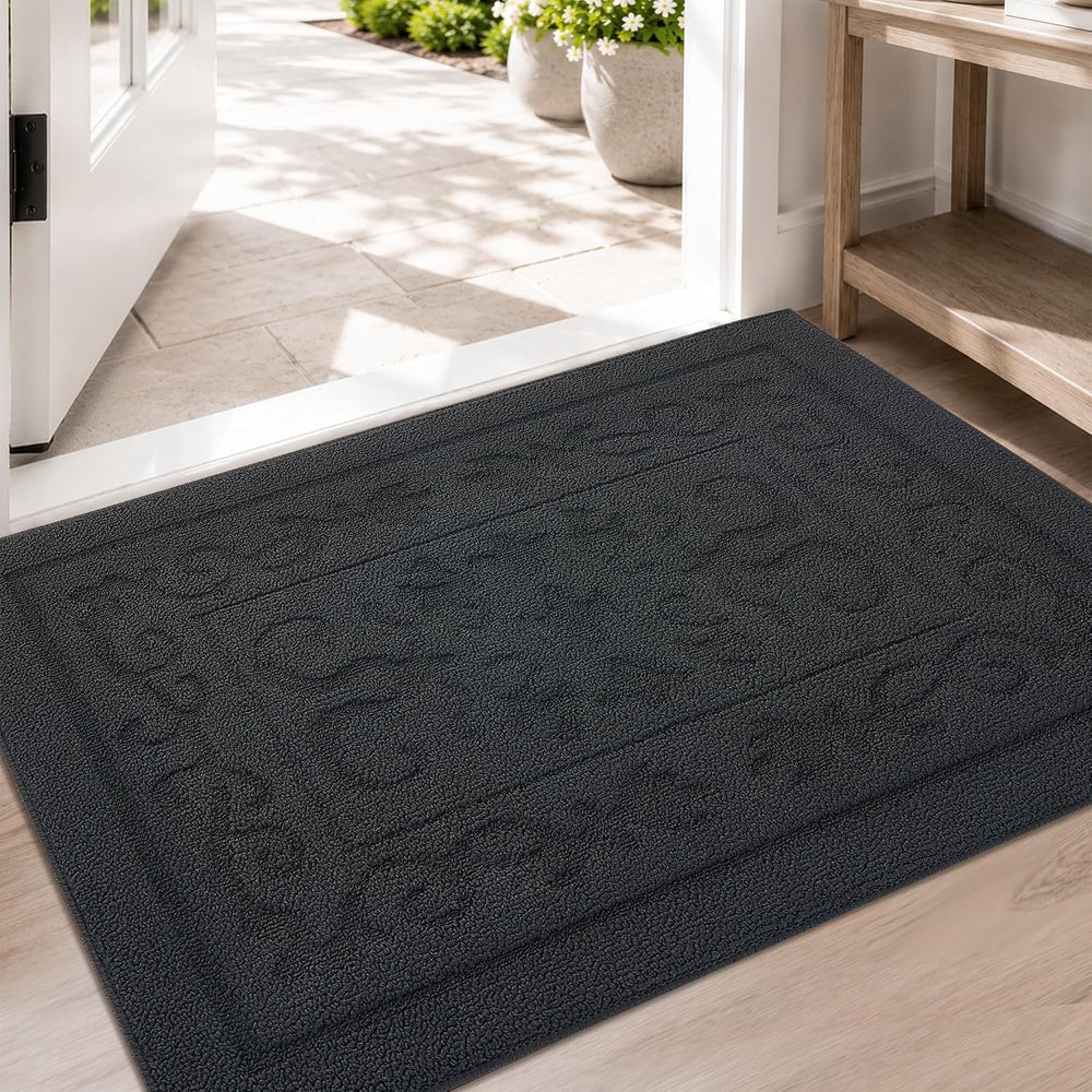 FONEYI Dirt Trapper Door Mat 32" x 48", Non-Slip Washable Doormats,...
