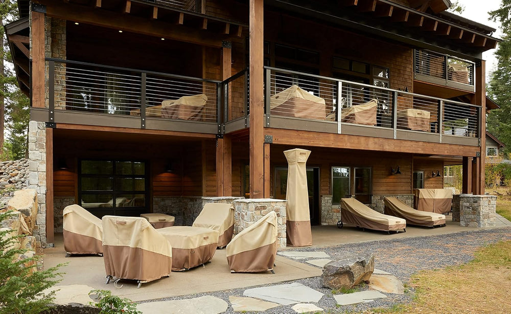 Classic Accessories Veranda's Best Waterproof Adirondack Patio Chair Cove...