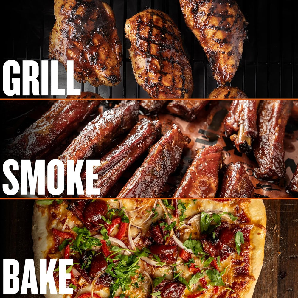 Traeger Woodridge Wood Pellet Grill & Smoker, 860 Sq In, WiFi