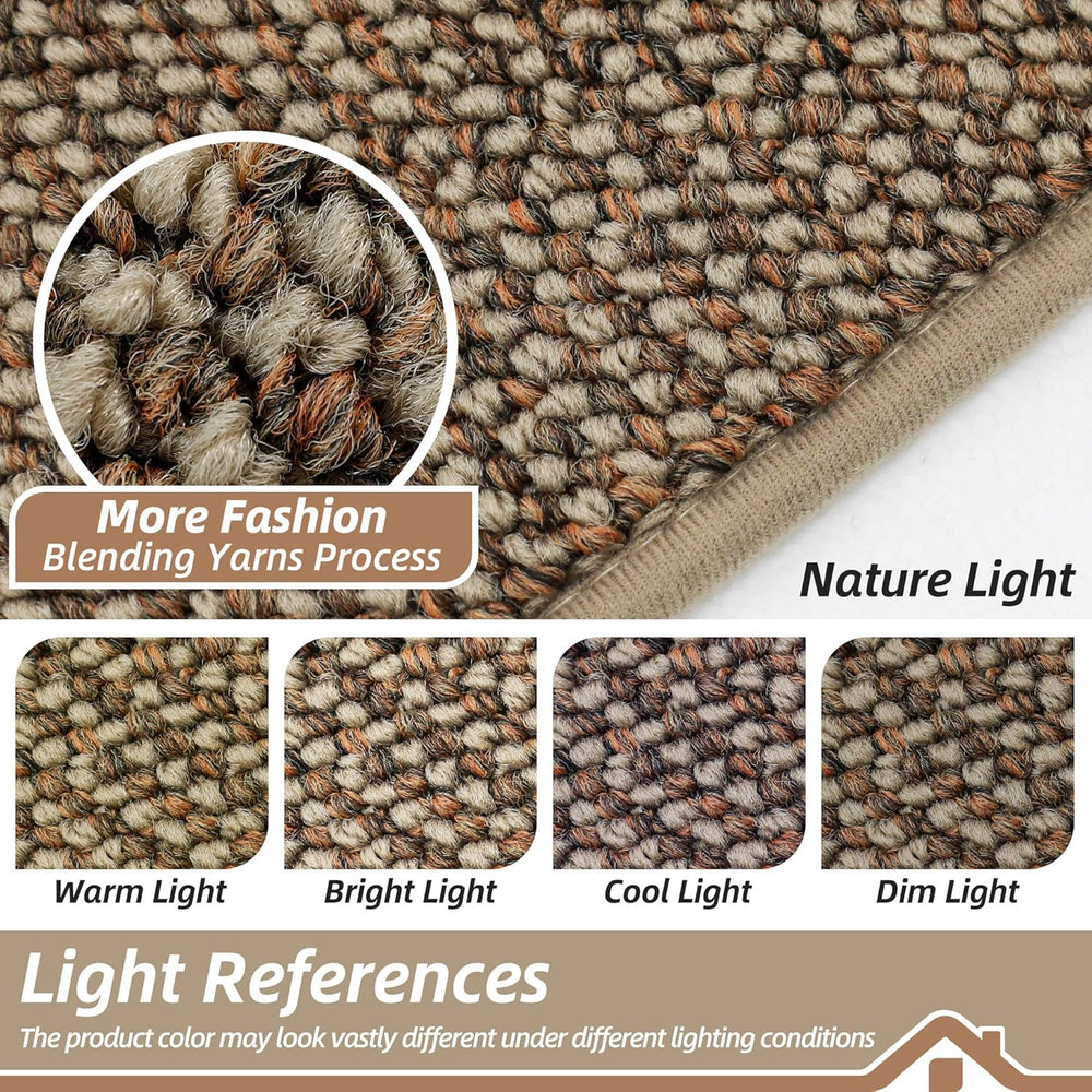 BEQHAUSE Dirt Trapper Door Mat 32" x 48", Non-Slip Washable Doormat...